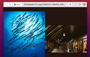 Spread display is also possible.