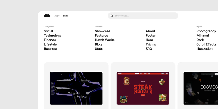 UI/UX research tool Mobbin adds website support, enhanced filters & unified research image