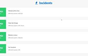 Statusreport screenshot 1