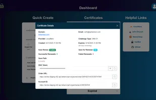 SphereSSL screenshot 2
