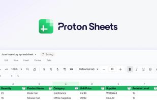 Proton Sheets screenshot 1