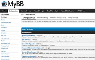 MyBB screenshot 2