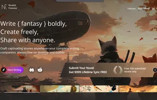 Novelist Freeware screenshot 1