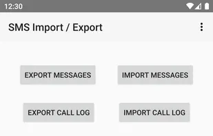 SMS Import / Export screenshot 1