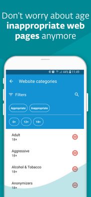ESET Parental Control screenshot 1