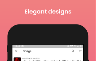Music Player Lite screenshot 1