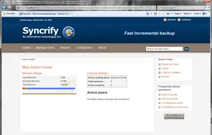 Syncrify screenshot 1