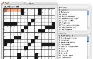Black Ink Crossword Puzzles screenshot 1