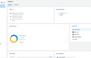 Get a clear snapshot of your hiring efforts. Track active jobs, new applications, and upcoming interviews in one place. Monitor your team's progress and spot bottlenecks instantly.