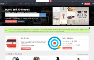 3DExport screenshot 1