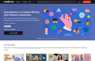 Domestika screenshot 1