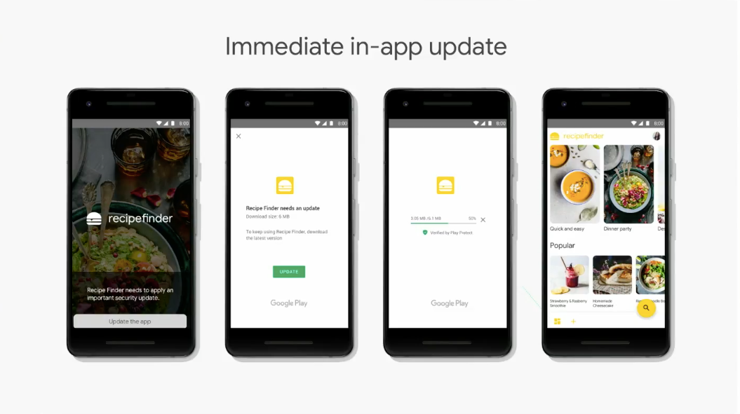 Android will now allow users to use apps while they update