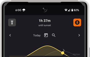 Astronomy
View the positions of the sun and moon.