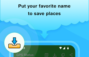 Share My Location with simple GPS Coordinates screenshot 1