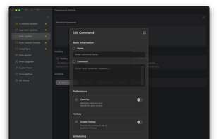 Terminal Shortcuts screenshot 1