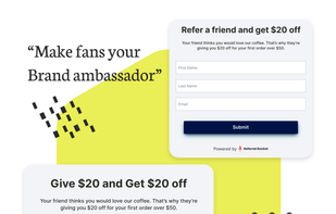 Referral program software