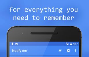 Notify me screenshot 2