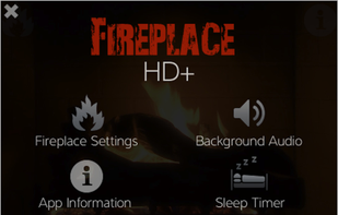 Fireplace HD+ screenshot 1