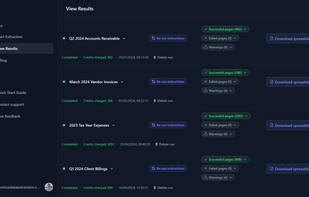 Invoice Data Extraction screenshot 1