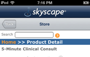 Skyscape Medical Resources screenshot 1