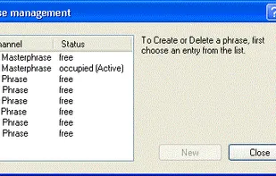 Phrase management