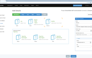 Visual editor for cloud instances