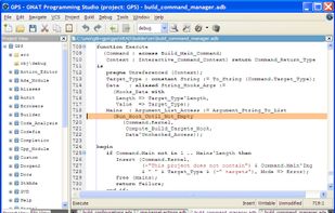 GNAT Programming Studio screenshot 1