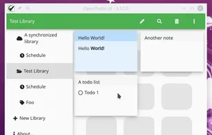 OpenTodoList screenshot 1