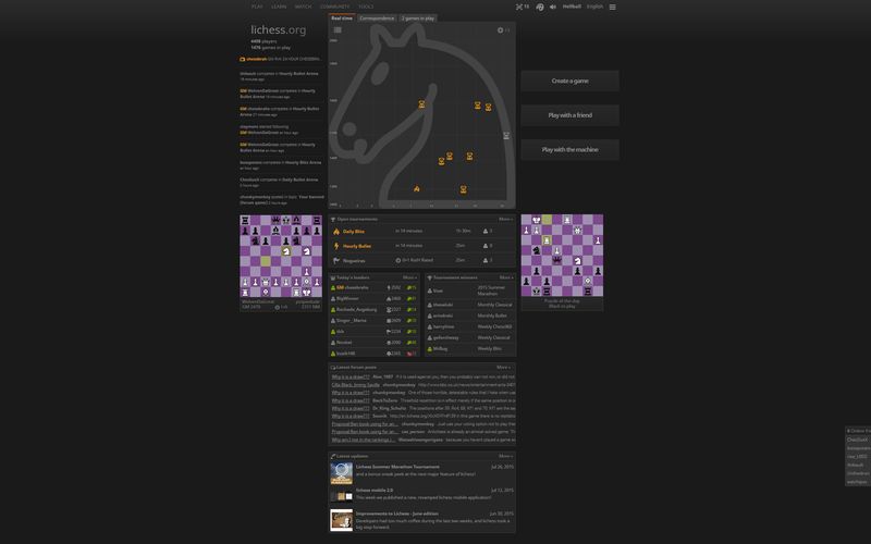 Lichess as animated desktop background with Mac App • page 1/1 • Lichess  Feedback •