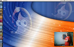 CamDesk running on Linux