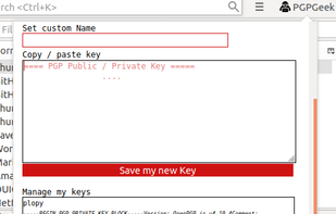 PGPGeek screenshot 1