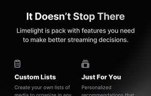 Limelight - What to Watch screenshot 1