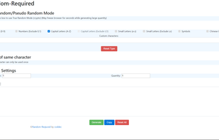 Random-Required screenshot 1
