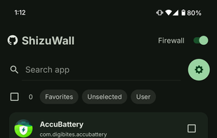 ShizuWall screenshot 1