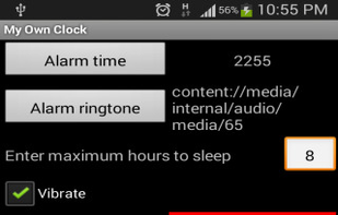 My Own Clock screenshot 1