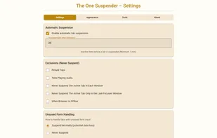 TheOneSuspender screenshot 2