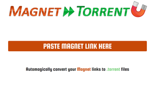 Magnet2Torrent.com screenshot 1
