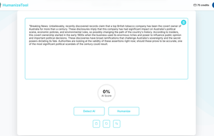 HumanizeTool screenshot 1