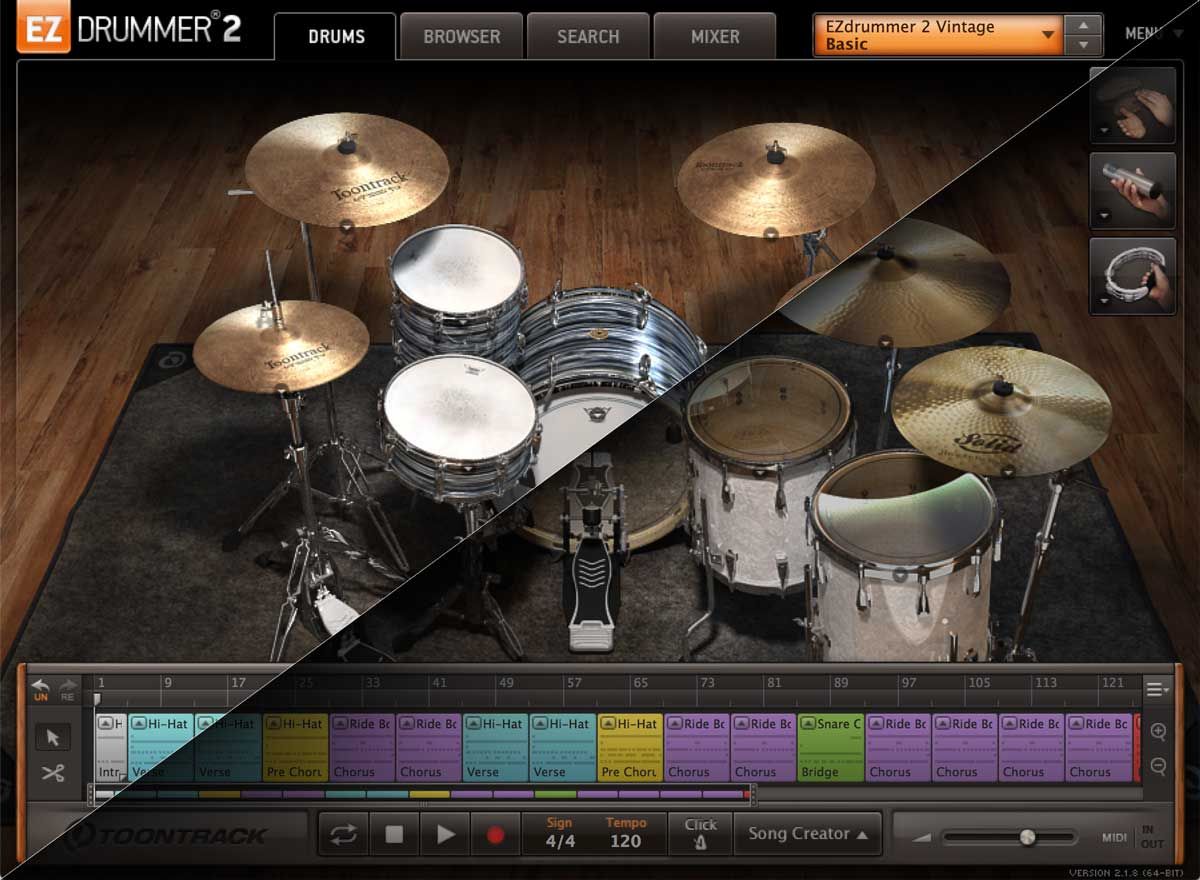 Power drums. EZDRUMMER 2. Toontrack EZDRUMMER 3. MT Drum Kit VST. EZDRUMMER 2 Mapping.