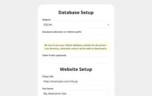 Chyrp Lite screenshot 2