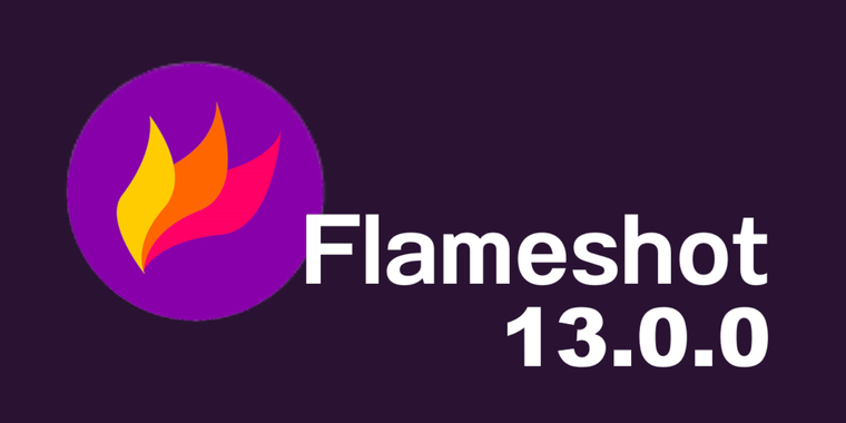 Flameshot version 13.0.0 launches with Qt6 port and enhanced Wayland support image