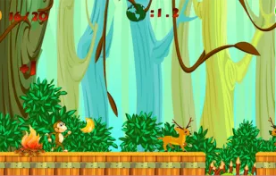 Jungle Monkey Run screenshot 1