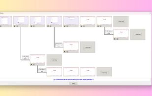 Automate Manual Data Entry with Flowbuilder: Create complex workflows by capturing screenshots and mapping actions to specific screen coordinates