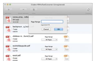 Cisdem PDFtoTextConverter screenshot 1