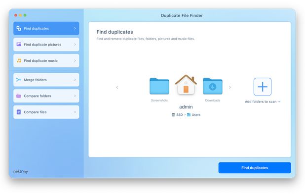 Duplicate File Finder screenshot 1