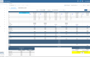 TimeTrex screenshot 2