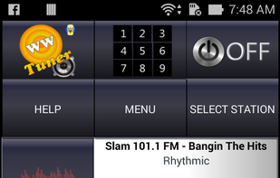WWTuner screenshot 1