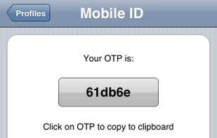 Stonesoft MobileID screenshot 2