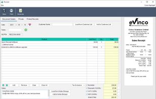 Create Receipt