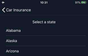 Car Insurance Calculator screenshot 1